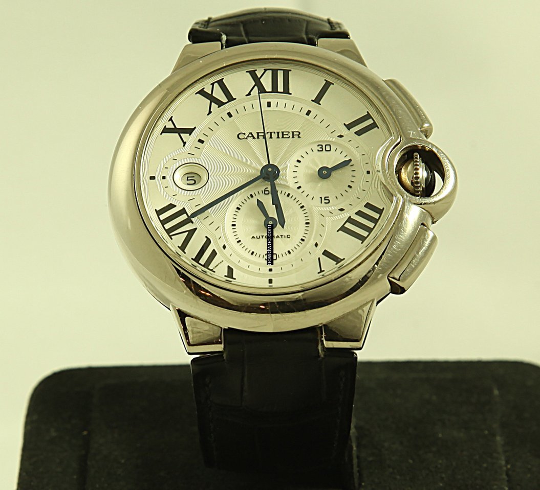 Cartier Ballon Bleu :C:hronograph White ...
