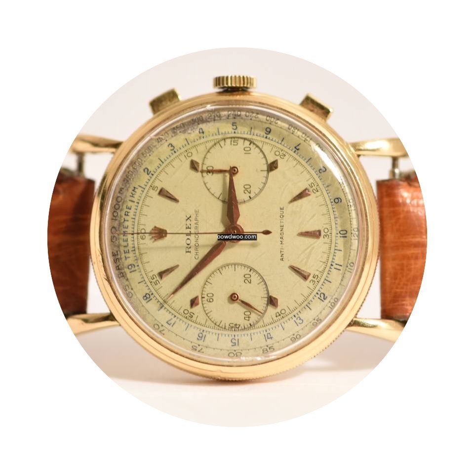 Rolex Chronograph Antimagnetique ''Coin ...