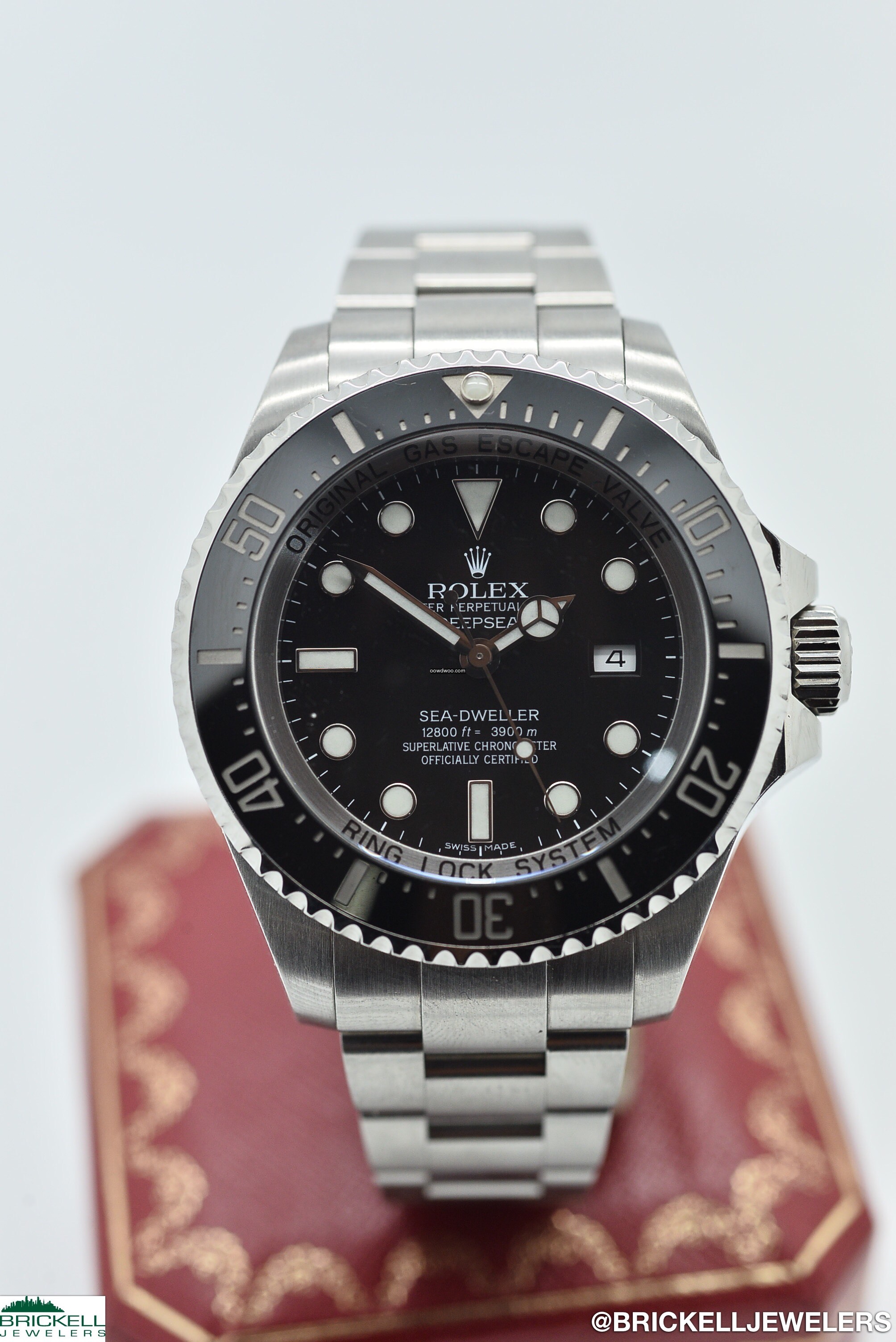 ROLEX SEA DWELLER DEEPSEA 116660 BLACK S...