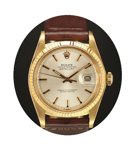Rolex Rare Rolex Datejust 1601 in 18k pi...