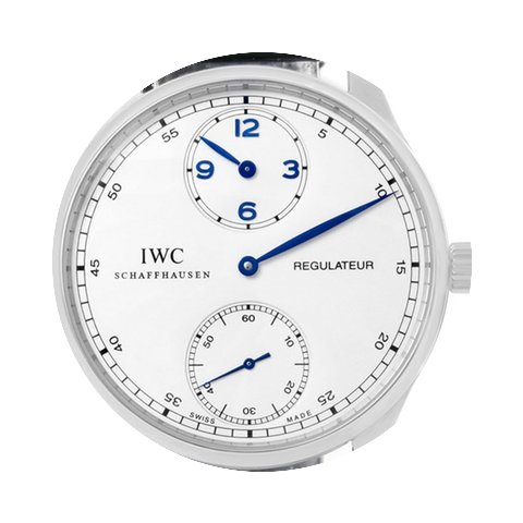 IWC Portuguese Regulateur Steel Mens Wat...