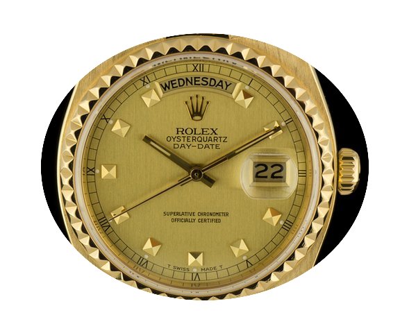 Rolex 18k Yellow Gold Rare Egyptian Oyst...