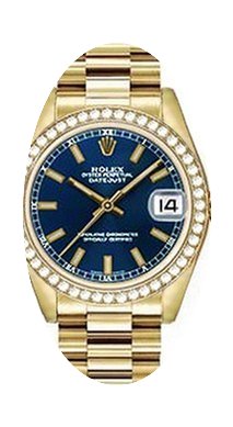 Rolex Datejust Ladies Midsize 178288-BLU...