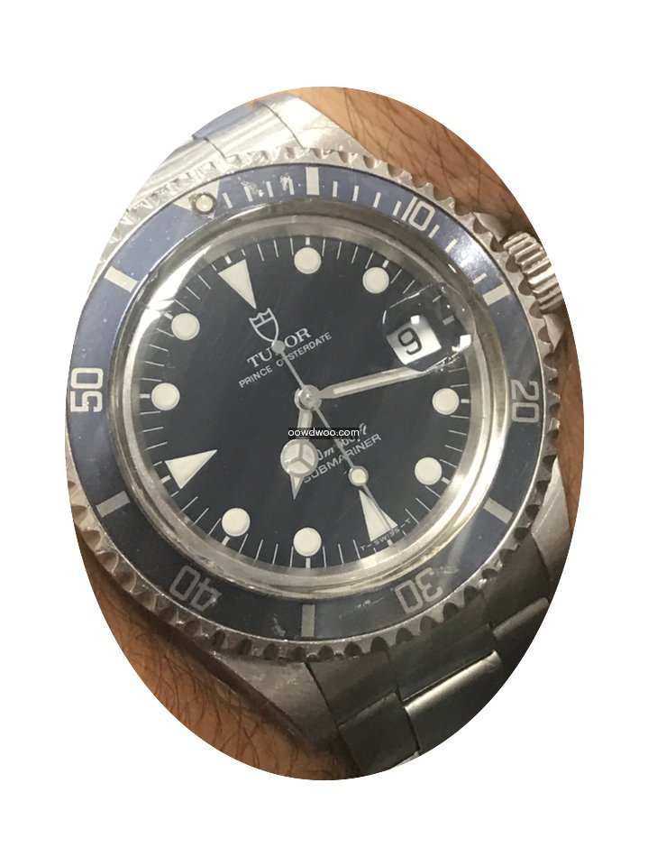 Tudor Submariner blue dial Ref 79090 ful...