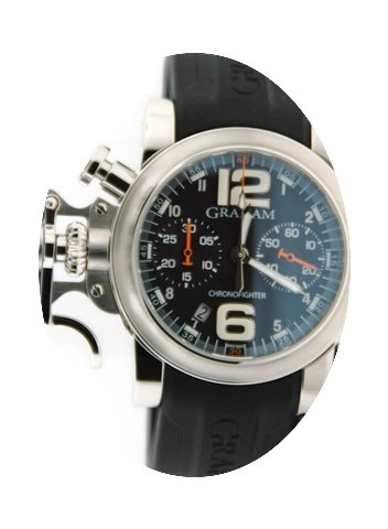 Graham Chronofighter RAC Stainless Steel...