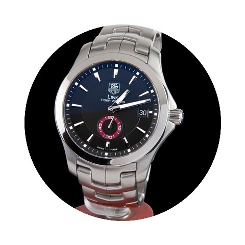 TAG Heuer link tiger woods steel automat...