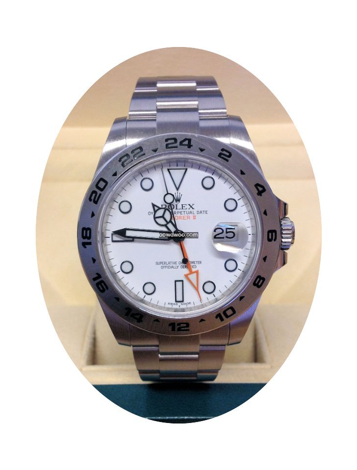 Rolex Explorer II 216570 - Box & Papers ...