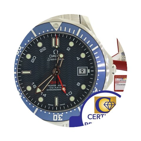Omega Seamaster Steel 2535.80.00 GMT 41m...