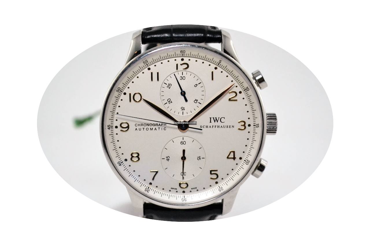 IWC Portuguese Chronograph Never Polishe...