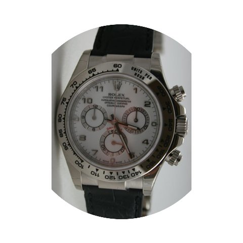 Rolex Daytona 116519 18K White Gold on L...
