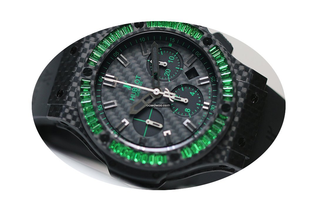 Hublot Big Bang Carbon Bezel Baguette 24...