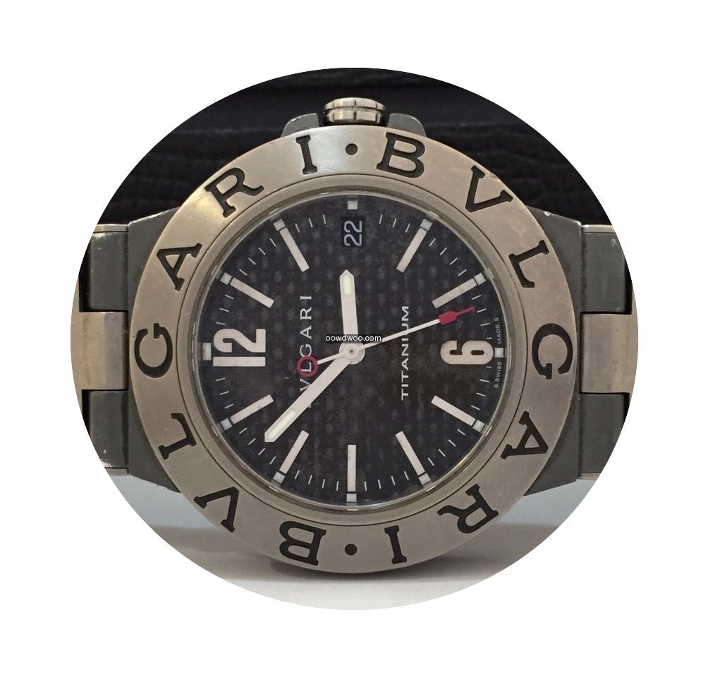 Bulgari Bvlgari Diagono Titanium Carbon ...