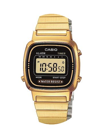 Casio LA670WEGA-1EF Collection Damenuhr...