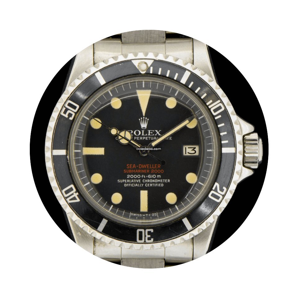 Rolex Sea-Dweller 1665 Double red MKIII...