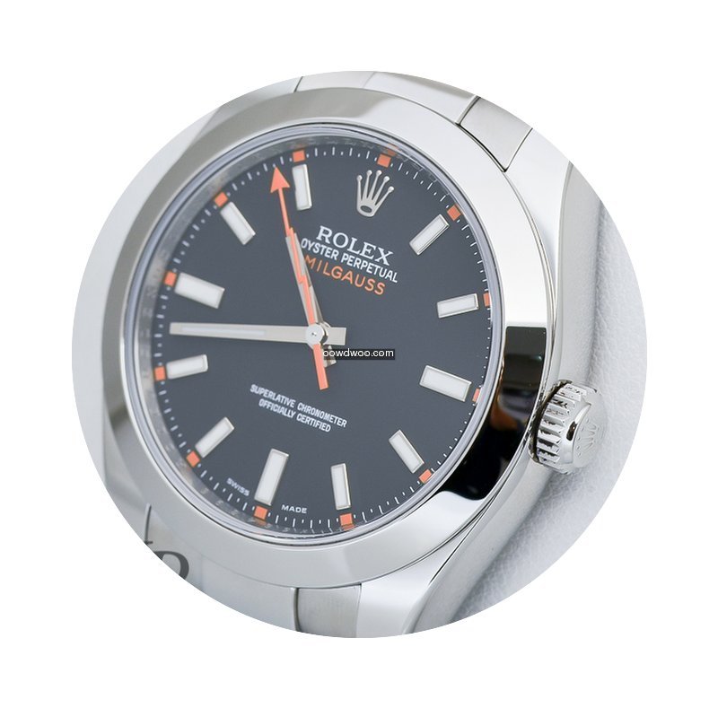 Rolex Milgauss 116400 LC 100 Box & Papie...