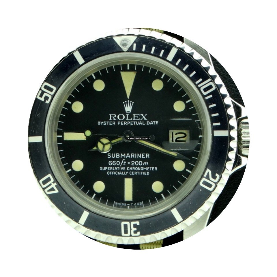 Rolex | Vintage Submariner Date, ref.168...
