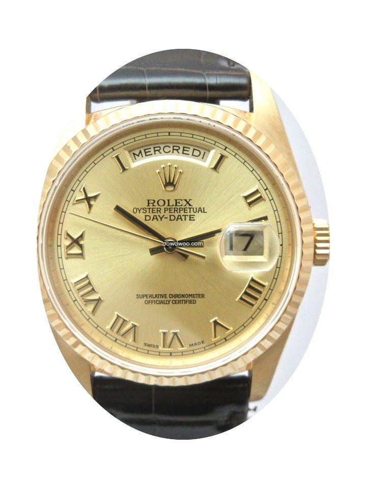 Rolex Day-Date yellow gold (Rolex servic...