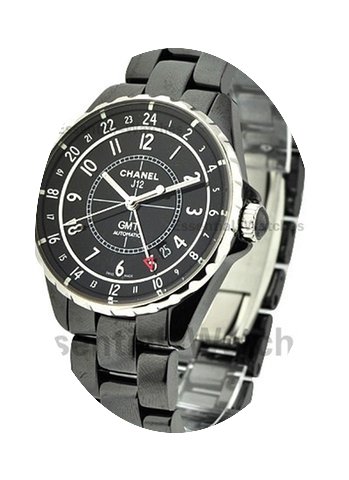 Chanel J12 Black GMT Large Size H2012...