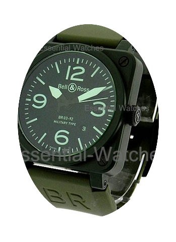Bell & Ross BR 03 92 Military Cerami...