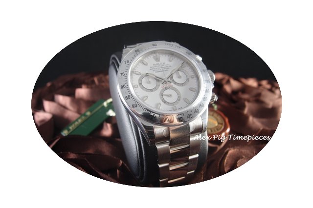 Rolex Daytona 116520 White Dial with Box...