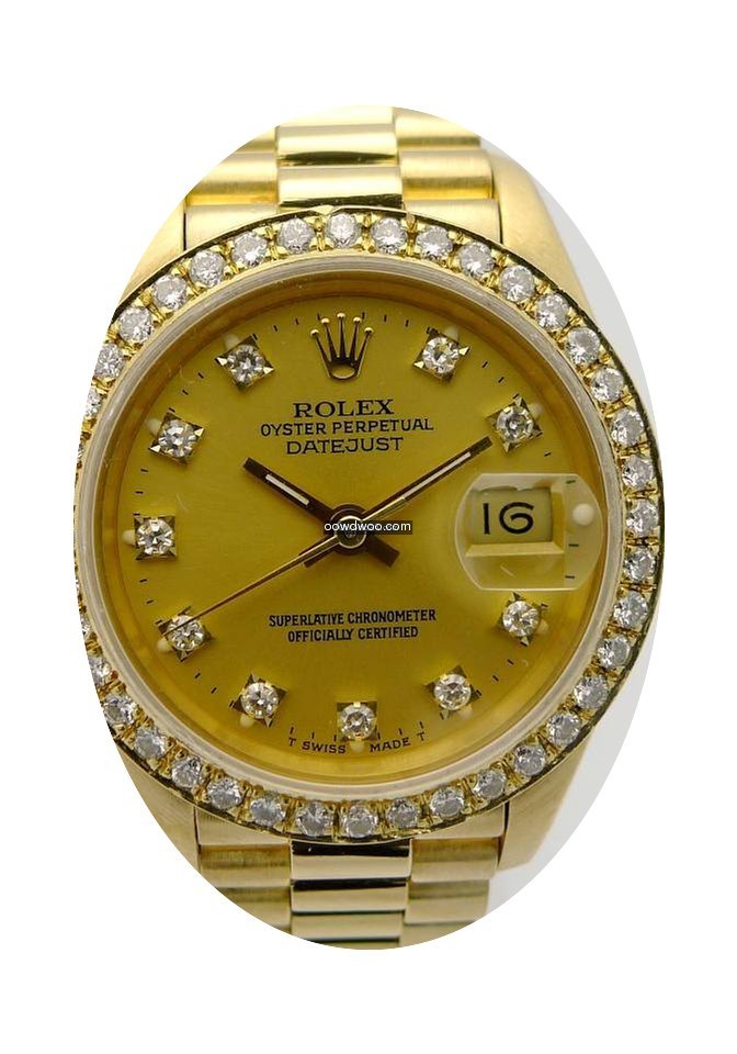 Rolex Lady-Datejust PRÄSIDENT DIAMOND...