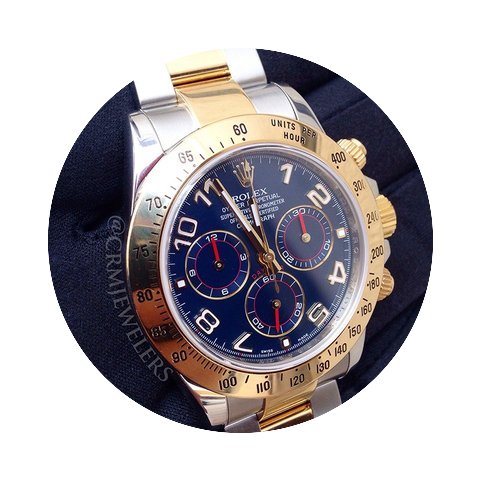 Rolex Daytona Two-Tone Blue...