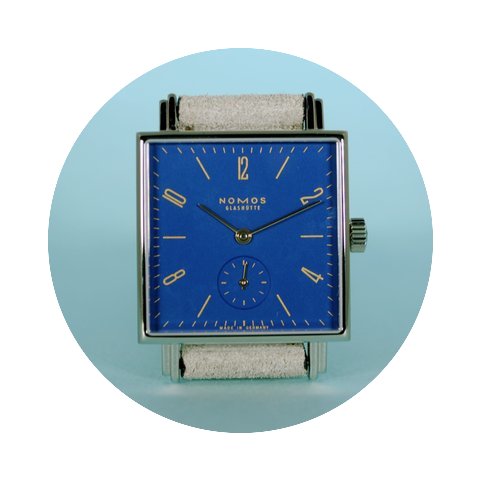 Nomos Glashütte Tetra Nachtijall Saphir...
