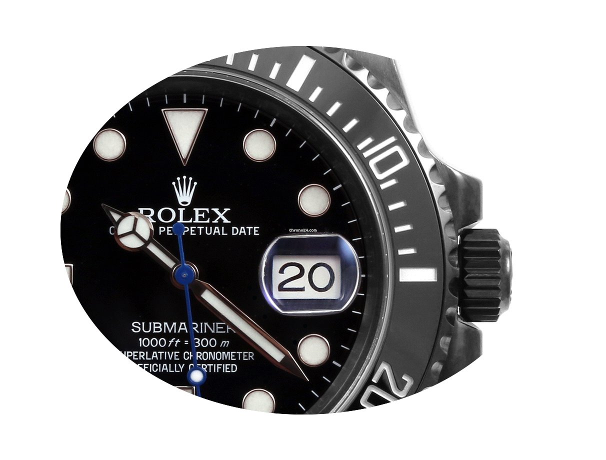 Rolex PVD/DLC 40mm Ceramic Submariner 