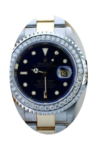Rolex Submariner Mens 2 Tone watch With ...