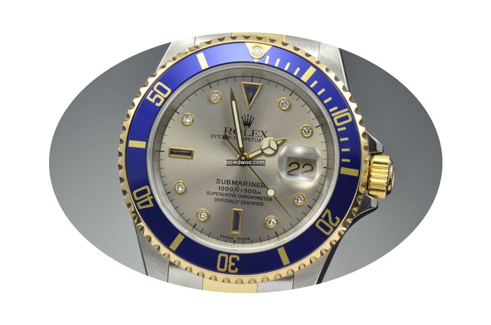 Rolex Submariner Date SS & 18K Yellow Go...