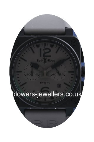 Bell & Ross Black Carbon Cammando Ch...