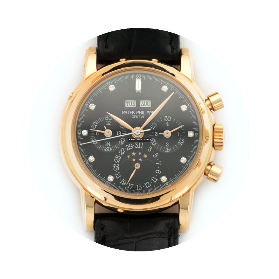 Patek Philippe Rose Gold Perpetual Calen...