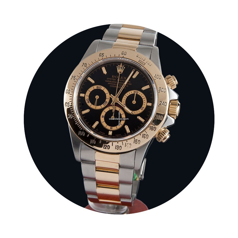 Rolex cosmograph daytona steel and gold...