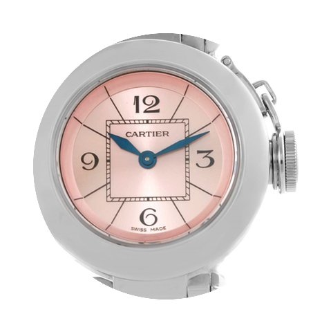 Cartier Miss Pasha Small Steel Pink Dial...