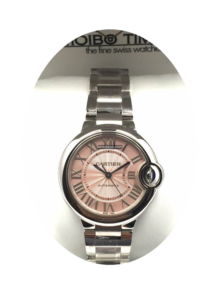 Cartier W6920100 Stainless Steel Ballon ...
