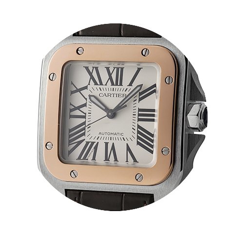 Cartier Santos Collection Santos 100 Mid...