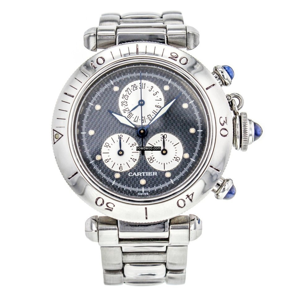 Cartier Pasha 35mm Chronograph Stainless...