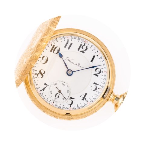Hamilton pocket watch...