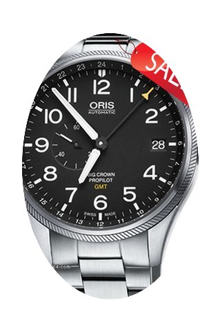 Oris BIG CROWN PROPILOT GMT SMALL SECOND...