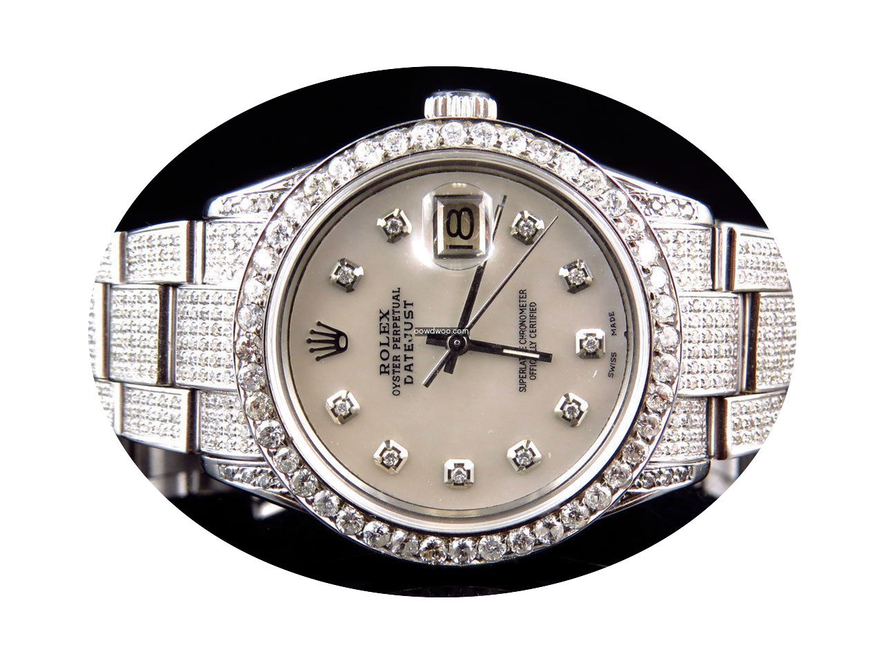 Rolex Mens Excellent Rolex Datejust Oyst...