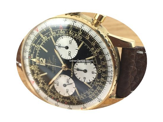 Breitling 18ct Gold Navitimer 806 Chrono...