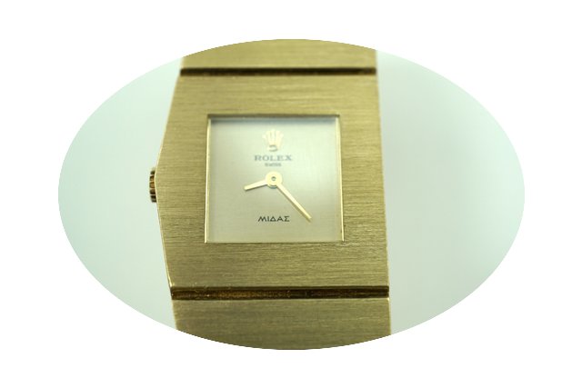 Rolex 4313 Queen Midas 18k gold ladies d...