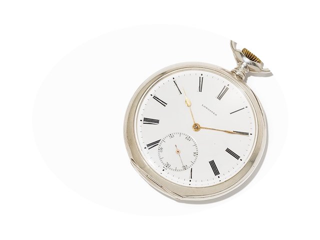 Longines Pocket Watch made of Silver...