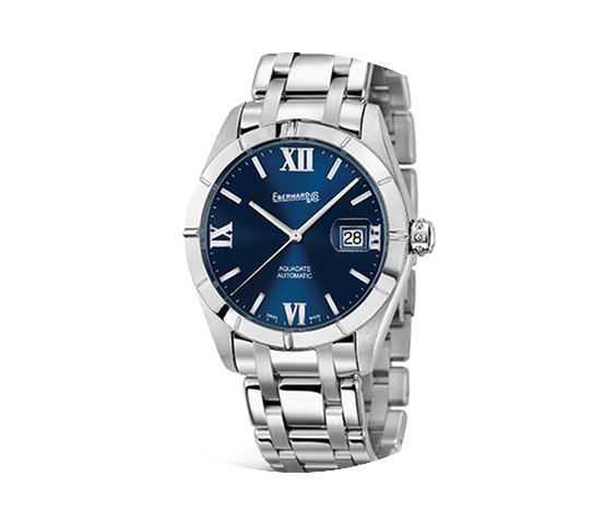 Eberhard & Co. Aquadate quadrante bl...