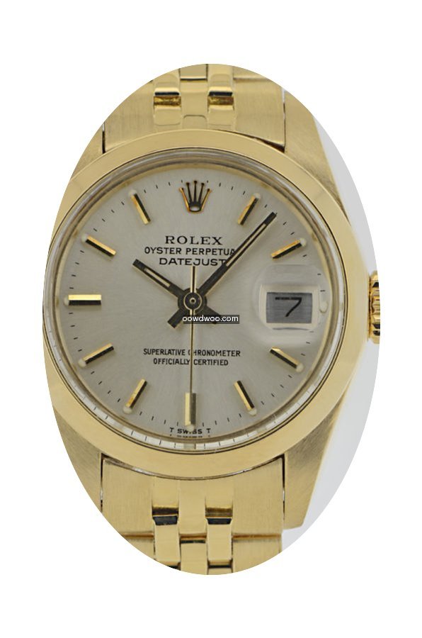 Rolex Oyster Perpetual Datejust Gelbgold...