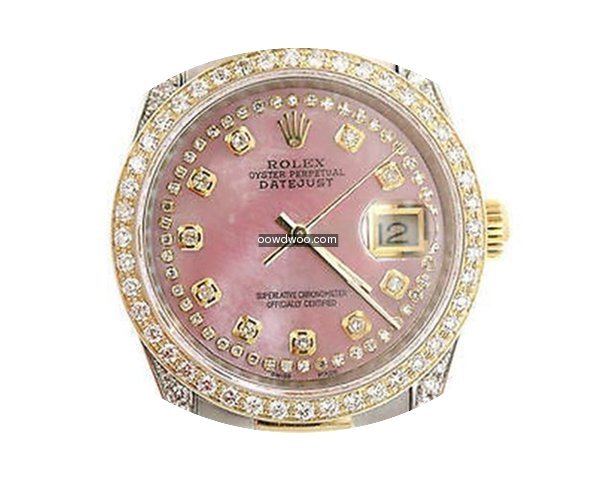 Rolex 36mm Ladies Mens 16233 Datejust 18...