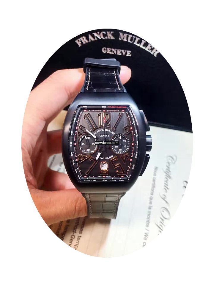 Franck Muller V45 Chronograph PVD Black ...