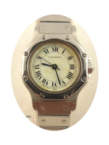 Cartier Santos Acier...
