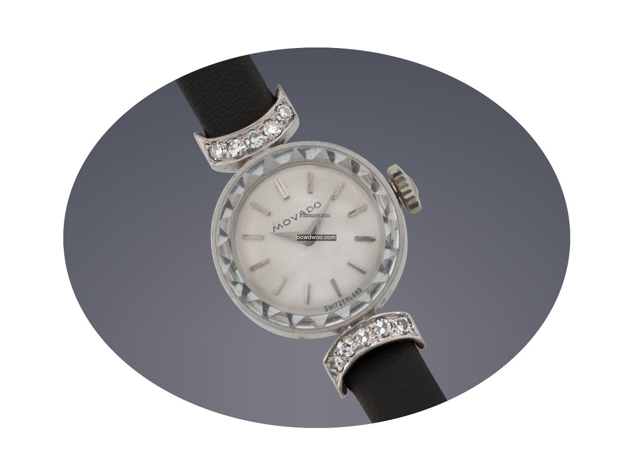 Movado 18ct white gold manual ladies coc...