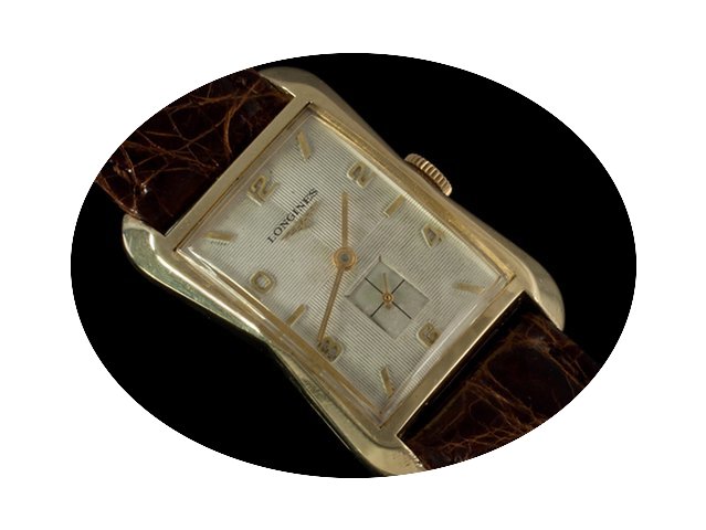 Longines 1956 Vintage Mens Dress, 10K G...